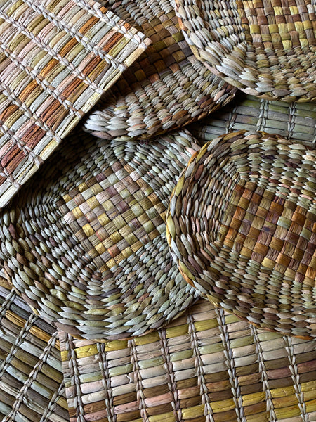 Handwoven Rush Placemats